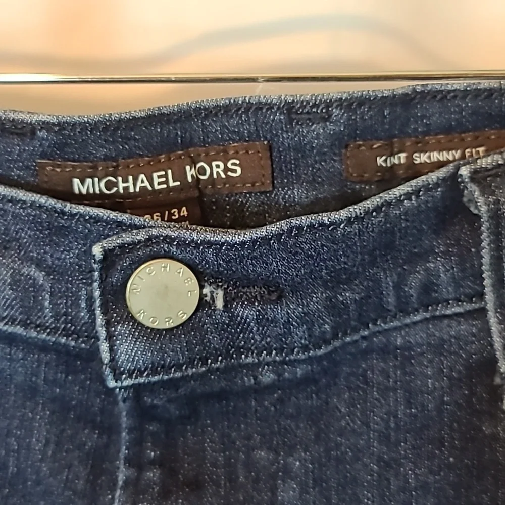 Michael Kors Kent Skinny Fit Jeans 36x34
